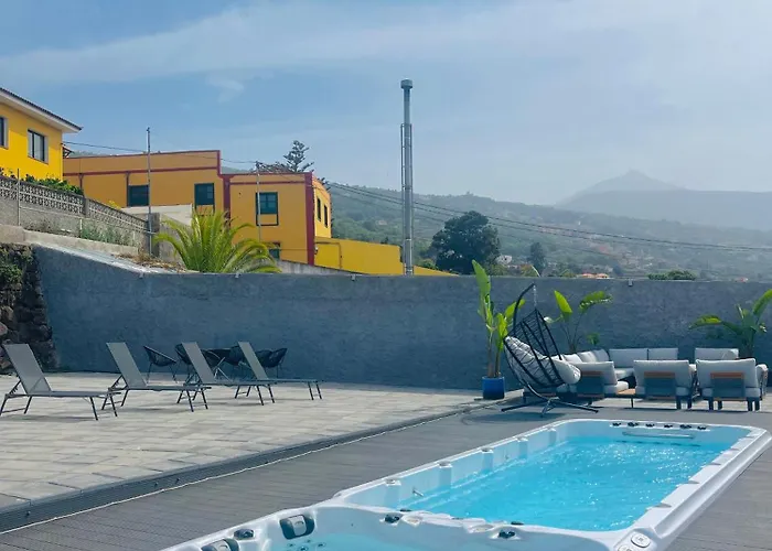 Villa Dragon Tree With Heated Private Pool Tenerife La Orotava